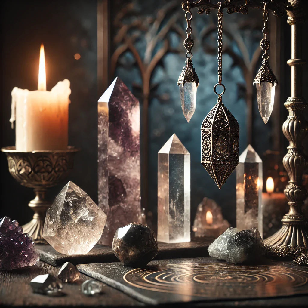Crystals/pendulums