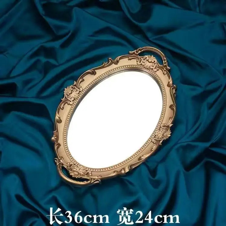 FRENCH VINTAGE VICTORIAN BAROQUE MAKEUP MIRRORS - GOTH-O-CLOCK
