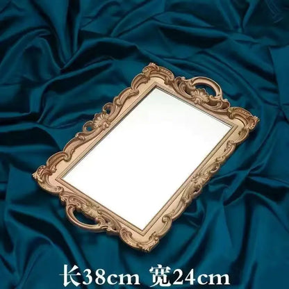 FRENCH VINTAGE VICTORIAN BAROQUE MAKEUP MIRRORS - GOTH-O-CLOCK