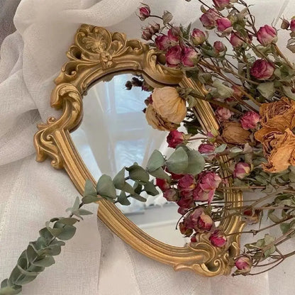 FRENCH VINTAGE VICTORIAN BAROQUE MAKEUP MIRRORS - GOTH-O-CLOCK