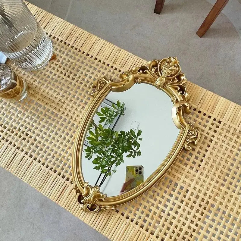 FRENCH VINTAGE VICTORIAN BAROQUE MAKEUP MIRRORS - GOTH-O-CLOCK