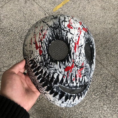 CREEPY SMILEY BLOODY HALLOWEEN FACE MASK - GOTH-O-CLOCK
