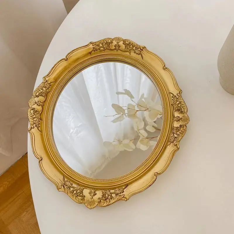 FRENCH VINTAGE VICTORIAN BAROQUE MAKEUP MIRRORS - GOTH-O-CLOCK